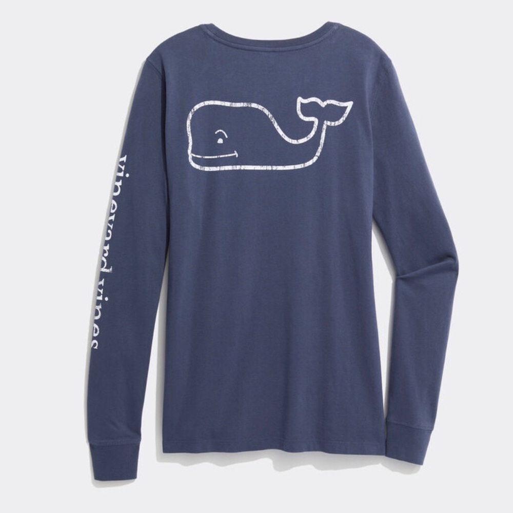 Vineyard Vines Vintage Whale Long Sleeve Shirt